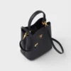 Bolso pequeño Prada Panier de piel Saffiano Bolso pequeño Prada Panier de piel Saffiano