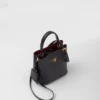 Bolso pequeño Prada Panier de piel Saffiano Bolso pequeño Prada Panier de piel Saffiano