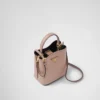 Bolso pequeño Prada Panier de piel Saffiano Bolso pequeño Prada Panier de piel Saffiano