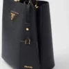 Bolso pequeño Prada Panier de piel Saffiano Bolso pequeño Prada Panier de piel Saffiano