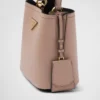 Bolso pequeño Prada Panier de piel Saffiano Bolso pequeño Prada Panier de piel Saffiano