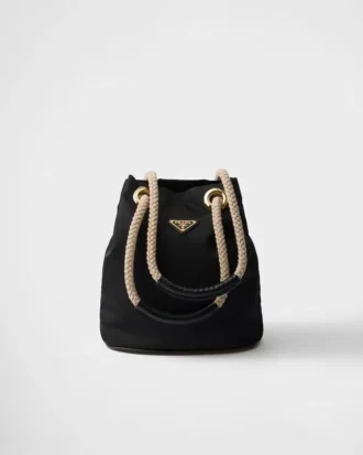 Bolso pequeño tipo cubo Prada Mariner Re-Nylon