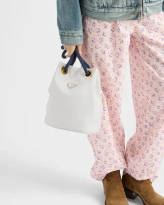 Bolso pequeño tipo cubo Prada Mariner Re-Nylon