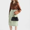 Bolso pequeño Tumulte de Prada en piel napa