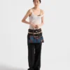 Bolso Prada Bonnie mediano de denim y piel Bolso Prada Bonnie mediano de denim y piel