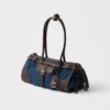 Bolso Prada Bonnie mediano de denim y piel Bolso Prada Bonnie mediano de denim y piel