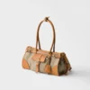Bolso Prada Bonnie mediano de lino y piel Bolso Prada Bonnie mediano de lino y piel