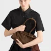 Bolso Prada Bonnie mediano de piel nobuk Bolso Prada Bonnie mediano de piel nobuk