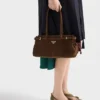 Bolso Prada Bonnie mediano de piel nobuk Bolso Prada Bonnie mediano de piel nobuk