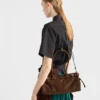 Bolso Prada Bonnie mediano de piel nobuk Bolso Prada Bonnie mediano de piel nobuk