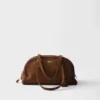 Bolso Prada Bowling mediano de ante Bolso Prada Bowling mediano de ante