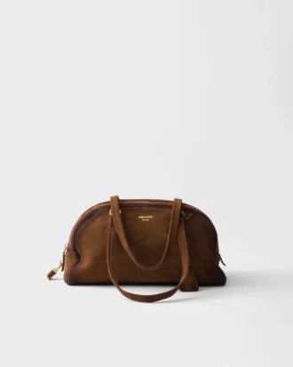 Bolso Prada Bowling mediano de ante