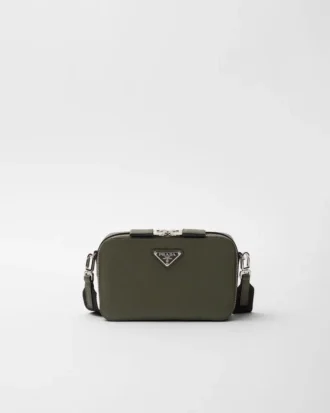Bolso Prada Brique de piel Saffiano
