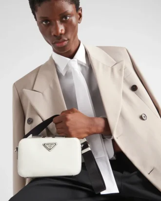 Bolso Prada Brique de piel Saffiano