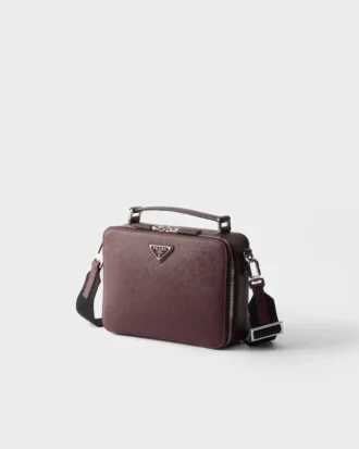 Bolso Prada Brique mediano de piel Saffiano Bolso Prada Brique mediano de piel Saffiano