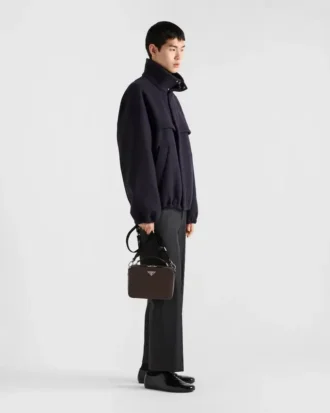 Bolso Prada Brique mediano de piel Saffiano