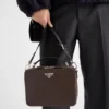 Bolso Prada Brique mediano de piel Saffiano Bolso Prada Brique mediano de piel Saffiano