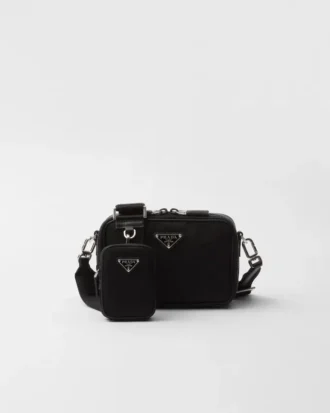 Bolso Prada Brique Re-Nylon y piel Saffiano