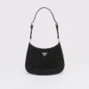 Bolso Prada Cleo de satén con cristales Bolso Prada Cleo de satén con cristales