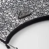 Bolso Prada Cleo de satén con cristales