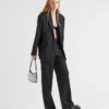 Bolso Prada Cleo de satén con cristales