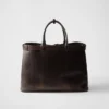 Bolso Prada de napa con hebilla y cinturón Bolso Prada de napa con hebilla y cinturón