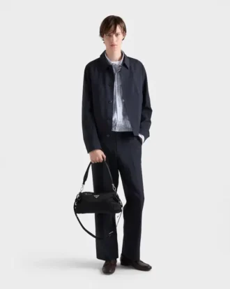 Bolso Prada Explore de Re-Nylon y piel