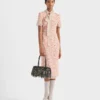 Bolso Prada Galleria mediano de piel napa con flecos y tachuelas Bolso Prada Galleria mediano de piel napa con flecos y tachuelas