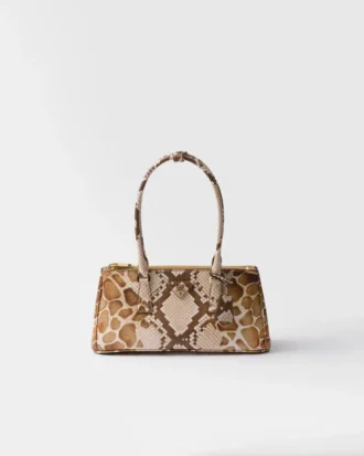 Bolso Prada Galleria mediano de piel Saffiano estampada