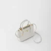 Bolso Prada Galleria Mini de piel de avestruz Bolso Prada Galleria Mini de piel de avestruz