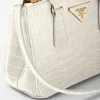 Bolso Prada Galleria Mini de piel de cocodrilo Bolso Prada Galleria Mini de piel de cocodrilo
