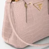 Bolso Prada Galleria Mini de piel de cocodrilo Bolso Prada Galleria Mini de piel de cocodrilo