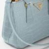 Bolso Prada Galleria Mini de piel de cocodrilo Bolso Prada Galleria Mini de piel de cocodrilo