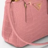 Bolso Prada Galleria Mini de piel de cocodrilo Bolso Prada Galleria Mini de piel de cocodrilo