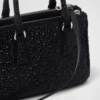 Bolso Prada Galleria Mini de satén con cristales Bolso Prada Galleria Mini de satén con cristales