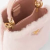 Bolso Prada Panier Mini de piel de oveja