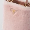 Bolso Prada Panier Mini de piel de oveja