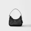Bolso Prada Re-Edition 2005 de malla y piel cepillada