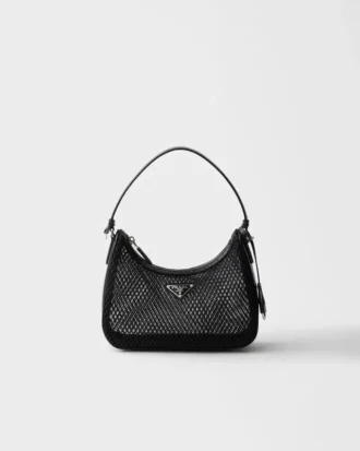 bolso prada re edition 2005 de malla y piel cepillada 1 2 330x413 - Bolso Prada Re-Edition 2005 de malla y piel cepillada