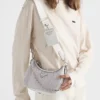 Bolso Prada Re-Edition 2005 de malla y piel cepillada Bolso Prada Re-Edition 2005 de malla y piel cepillada