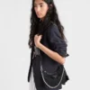 Bolso Prada Re-Edition 2005 de malla y piel cepillada Bolso Prada Re-Edition 2005 de malla y piel cepillada