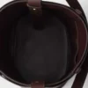 Bolso tipo cubo de piel con hebilla y cinturón de Prada