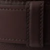 Bolso tipo cubo de piel con hebilla y cinturón de Prada