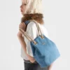 Bolso tipo cubo pequeño de ante Prada Mariner Bolso tipo cubo pequeño de ante Prada Mariner
