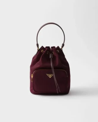 Bolso tipo cubo Prada Duet Re-Nylon