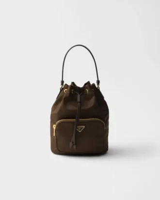 Bolso tipo cubo Prada Duet Re-Nylon