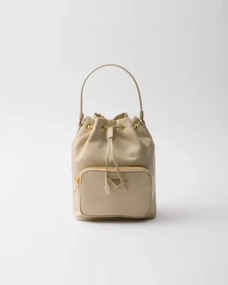Bolso tipo cubo Prada Duet Re-Nylon
