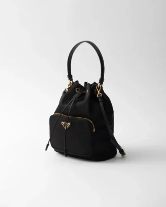 Bolso tipo cubo Prada Duet Re-Nylon