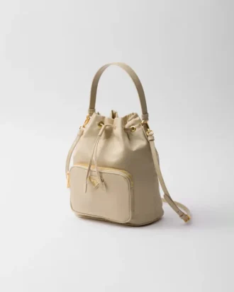 Bolso tipo cubo Prada Duet Re-Nylon