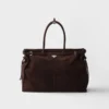 Bolso tote de ante Bonnie de Prada Bolso tote de ante Bonnie de Prada